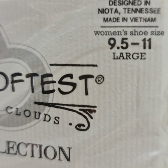 World's Softest Women's Ragg Knit Ankle Slipper - Picture 4 of 6